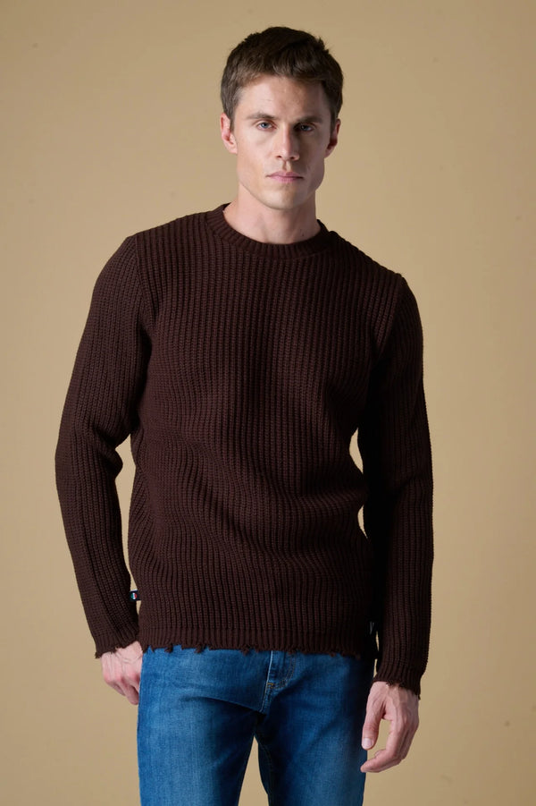MAGLIONE COSTA INGLESE CON STRAPPI - V2