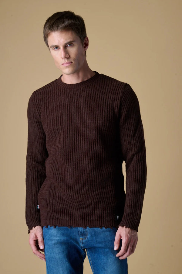 MAGLIONE COSTA INGLESE CON STRAPPI - V2