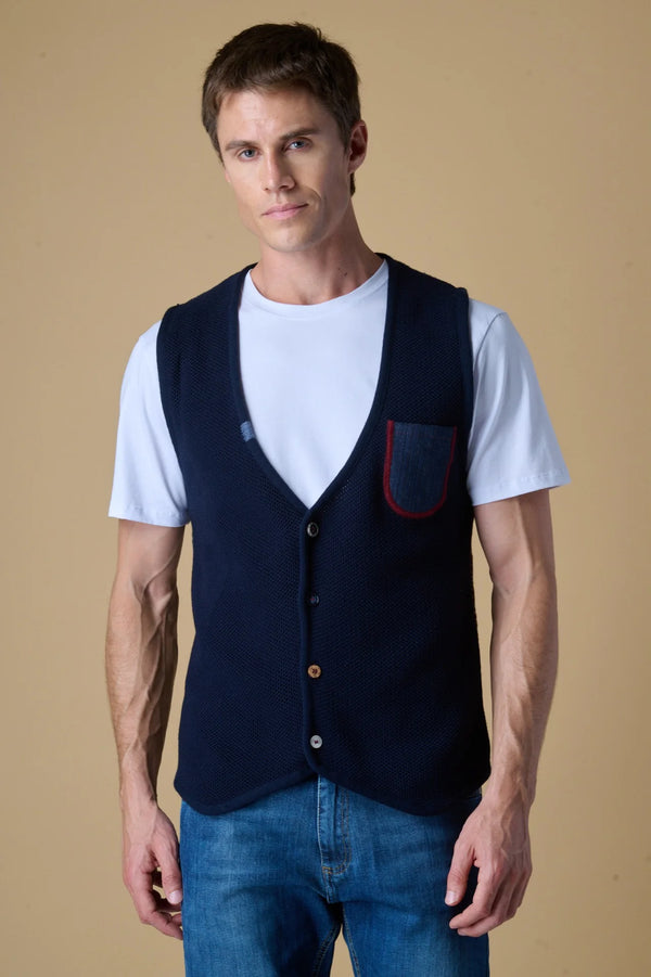 GILET OCCHIO DI PERNICE - V2