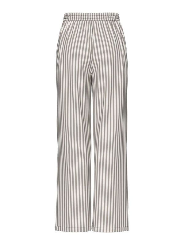 PANTALONE CON COULISSE A RIGHE - PIECES