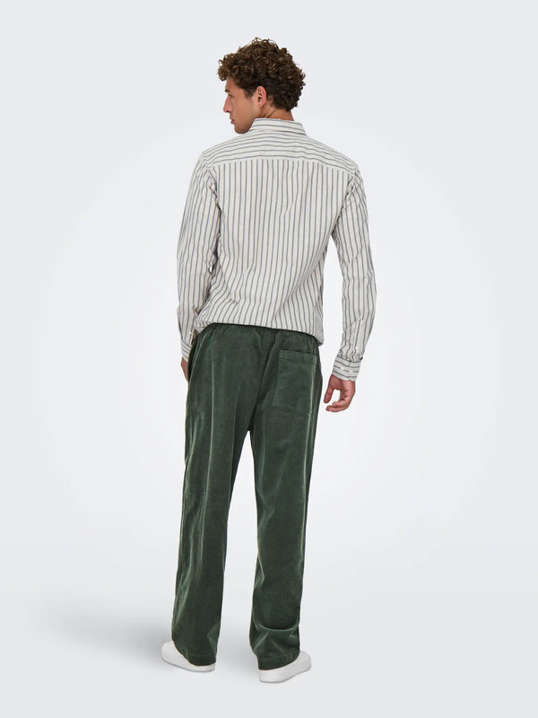 PANTALONI VELLUTO CON COULISSE - ONLY&SONS