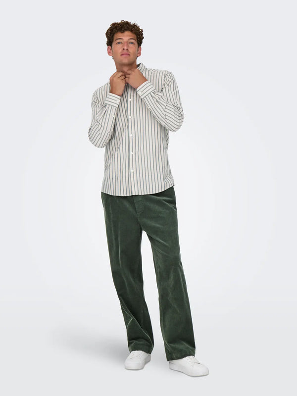 PANTALONI VELLUTO CON COULISSE - ONLY&SONS