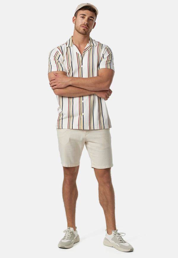 CAMICIA MANICA CORTA A RIGHE - INDICODE