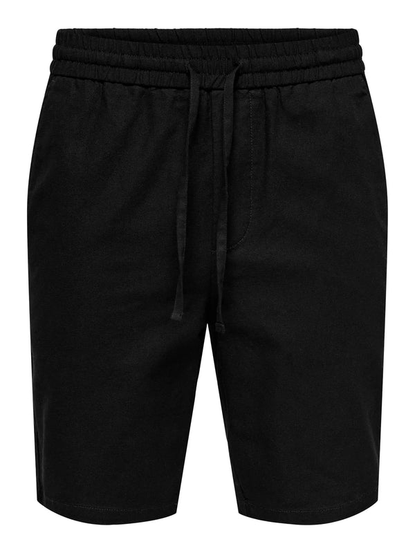BERMUDA MISTO LINO - ONLY&SONS