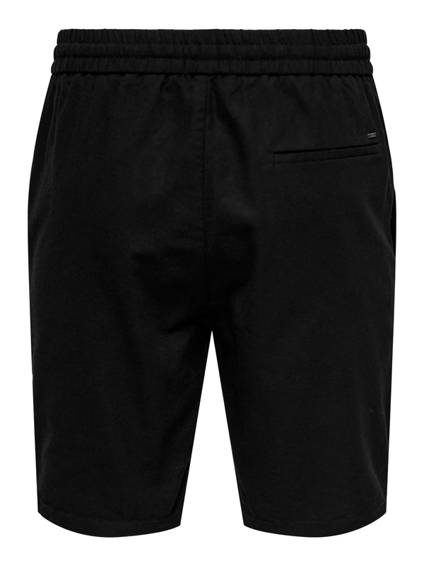 BERMUDA MISTO LINO - ONLY&SONS