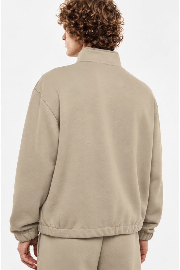 FELPA MEZZA ZIP - IMPERIAL