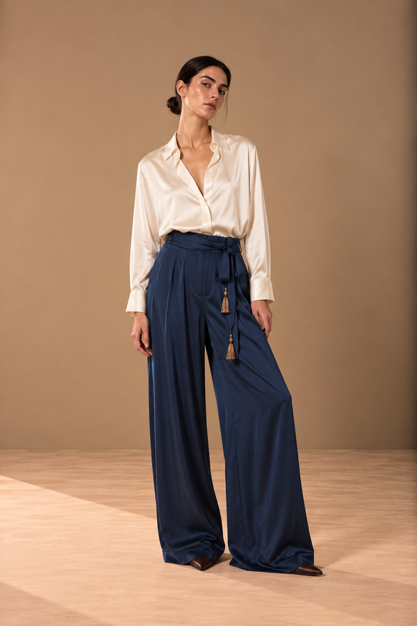 PANTALONE PALAZZO - WU'SIDE
