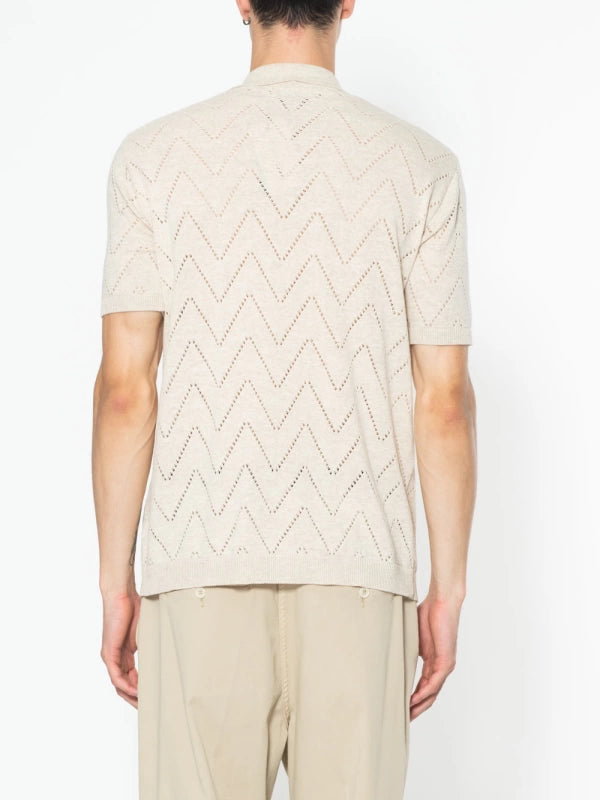 CAMICIA MAGLIA MANICA CORTA - BL.11