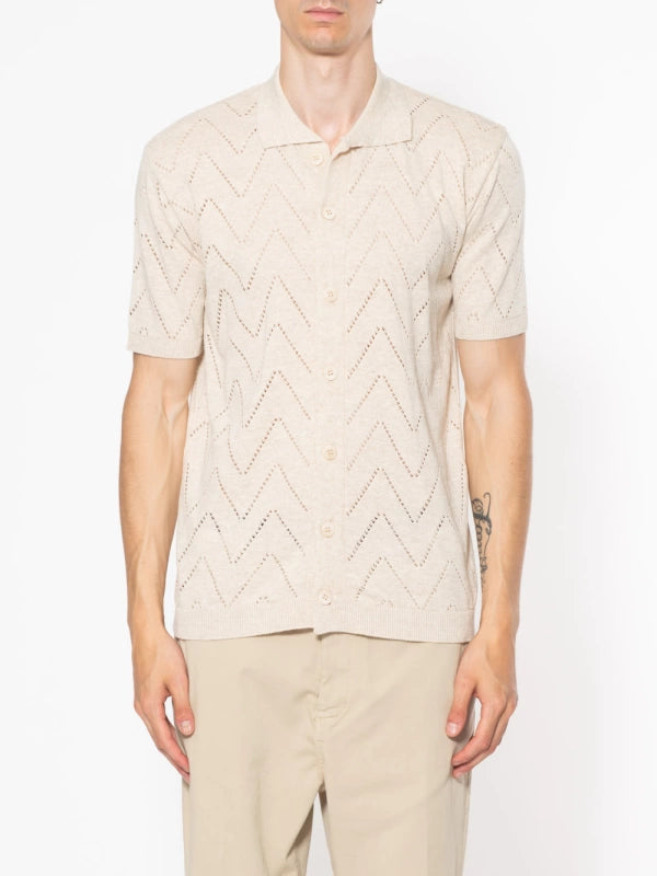 CAMICIA MAGLIA MANICA CORTA - BL.11