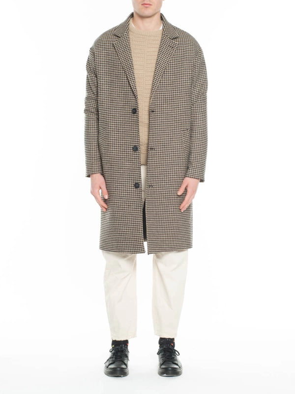 CAPPOTTO PIED DE POULE - BL.11