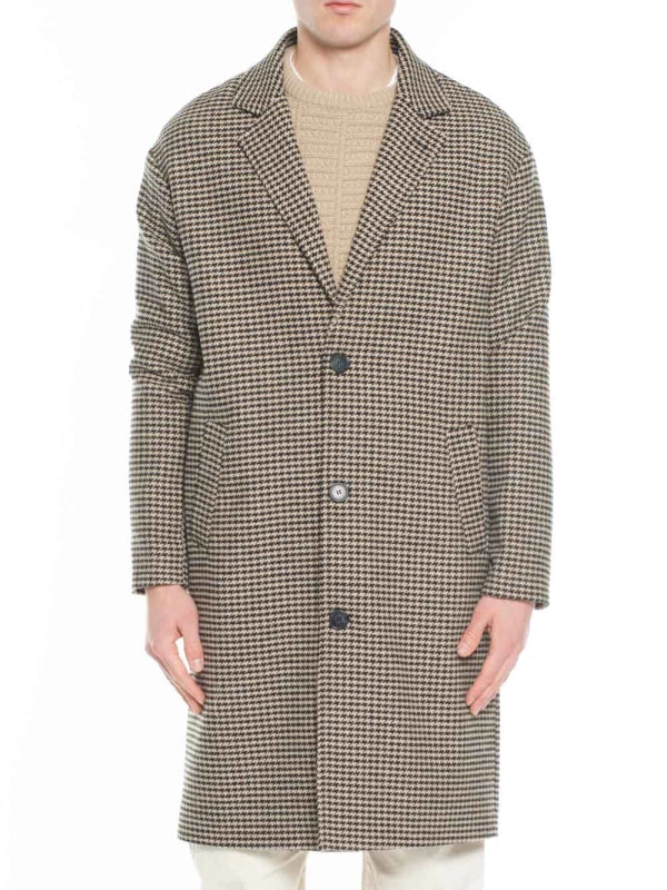 CAPPOTTO PIED DE POULE - BL.11