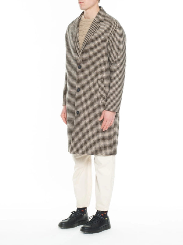 CAPPOTTO PIED DE POULE - BL.11