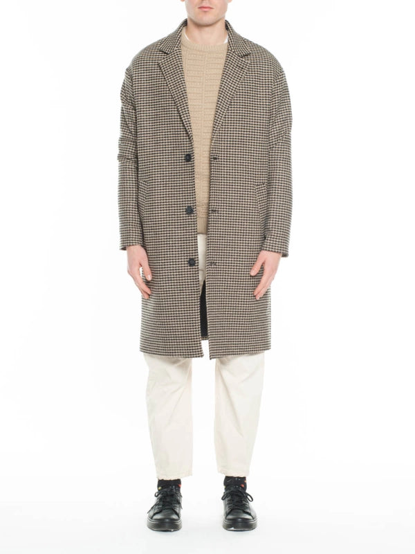 CAPPOTTO PIED DE POULE - BL.11
