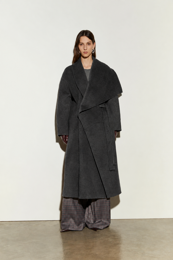 CAPPOTTO IN LANA DOUBle - ISABELLE BLANCHE