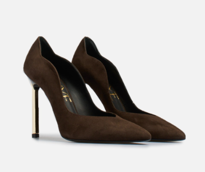 DECOLLETE IN CAMOSCIO - OVYE