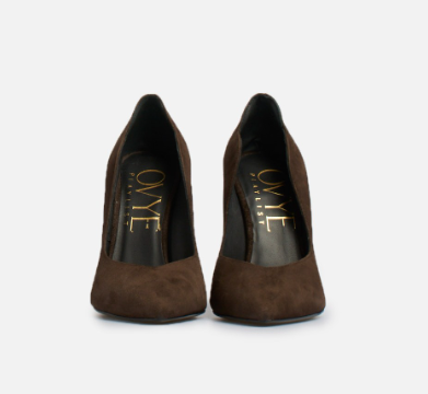 DECOLLETE IN CAMOSCIO - OVYE