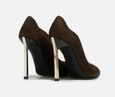 DECOLLETE IN CAMOSCIO - OVYE