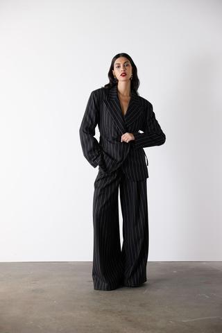 BLAZER CON LACCI GESSATO - KOSTUMN1