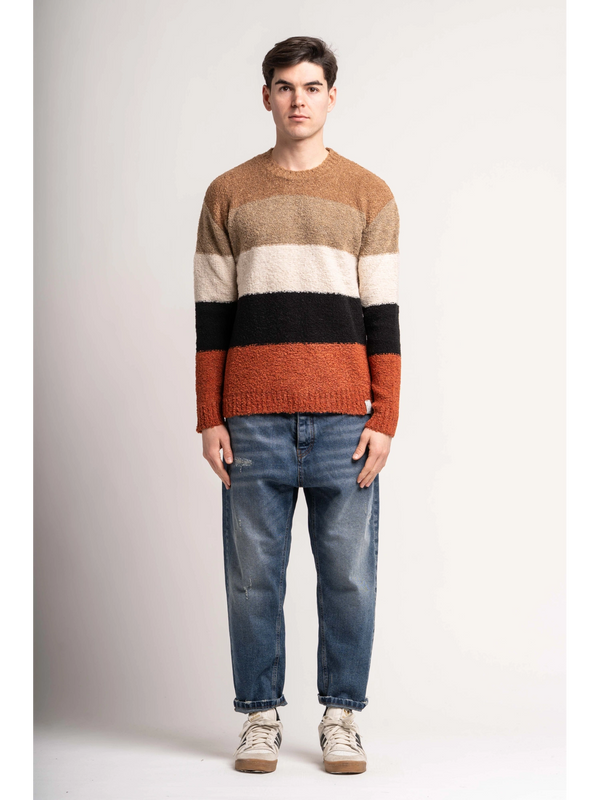 MAGLIONE GIROCOLLO BOUCLE' - BL.11