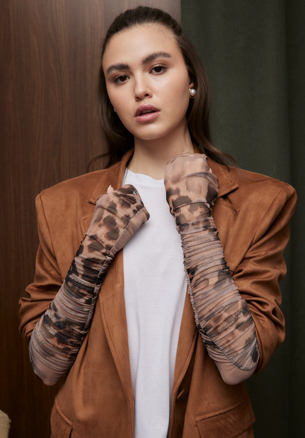 MANICOTTI IN TULLE MACULATI - KOSTUMN1