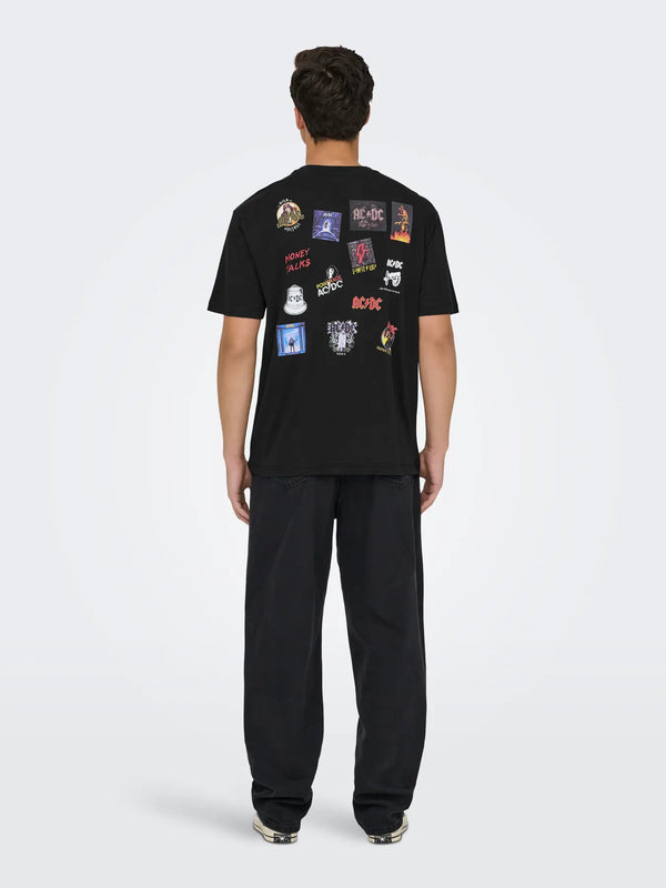 TSHIRT AC/DC - ONLY&SONS