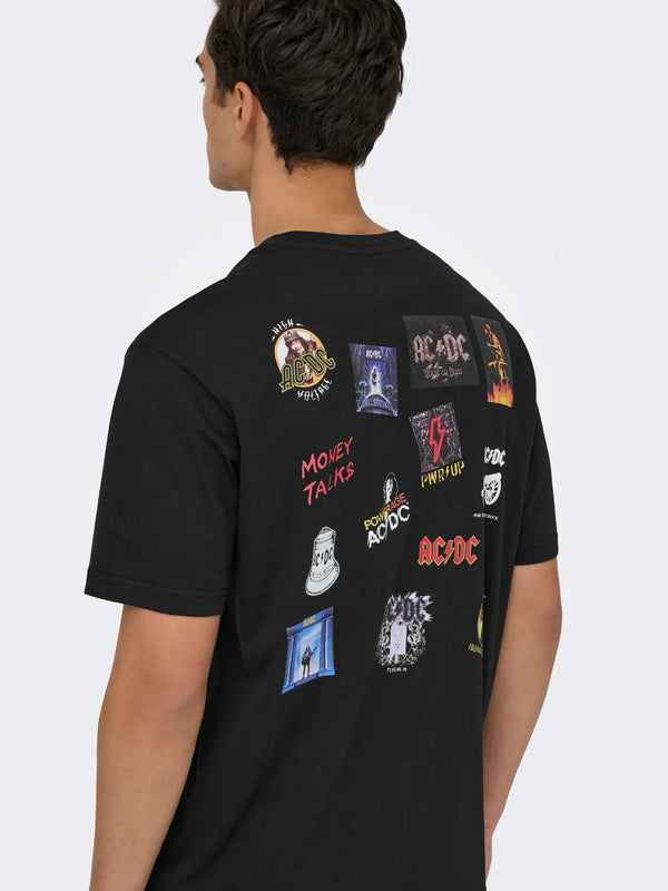 TSHIRT AC/DC - ONLY&SONS