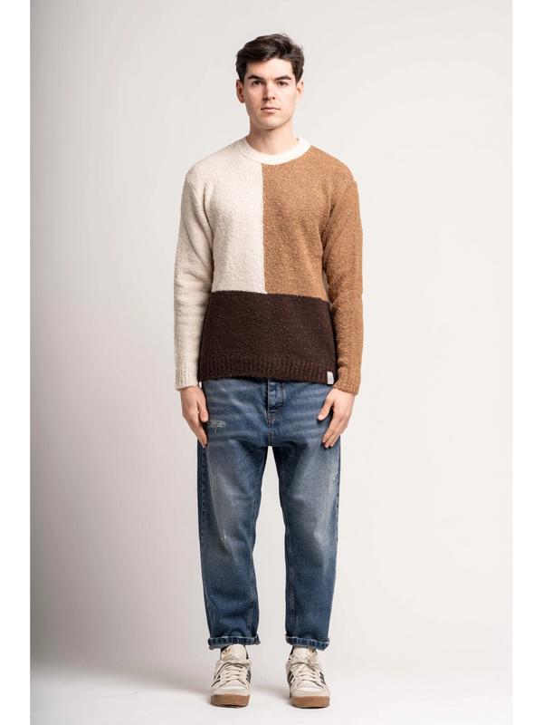 MAGLIA COLOR BLOCK - BL.11