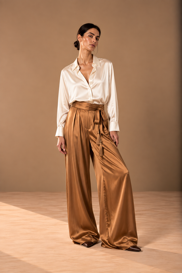 PANTALONE PALAZZO - WU'SIDE