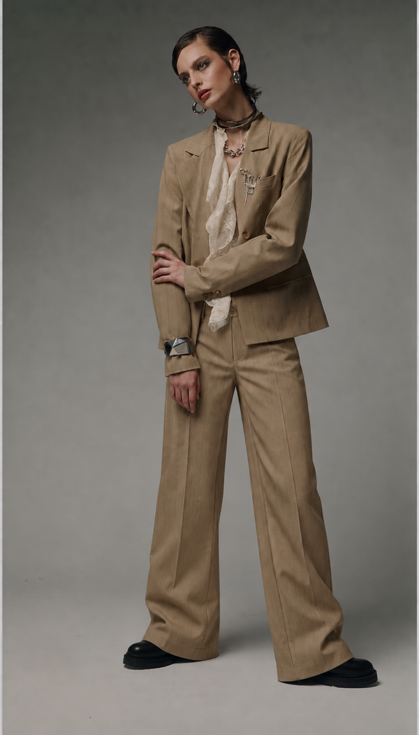 PANTALONE GESSATO - YOU DECIDE