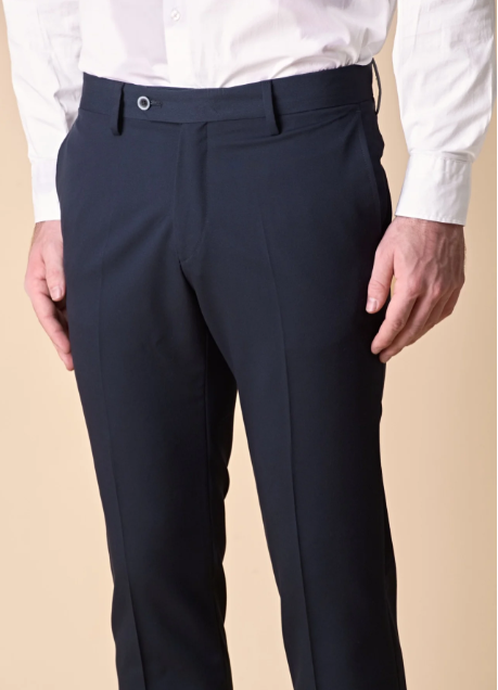 PANTALONE ALTA SARTORIA CLASSICO BLU - V2