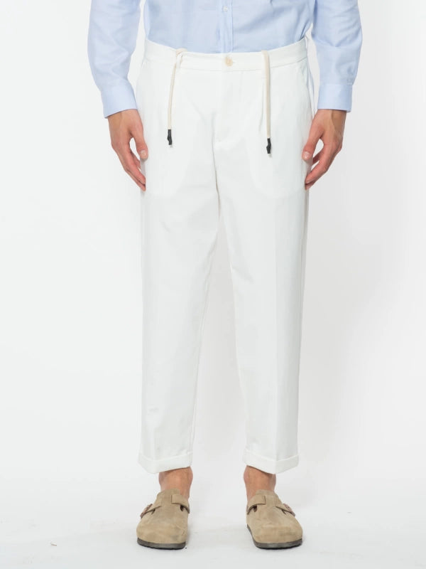 PANTALONE CON COULISSE PUNTO MILANO - BL.11