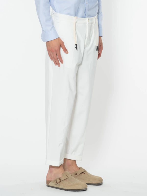 PANTALONE CON COULISSE PUNTO MILANO - BL.11
