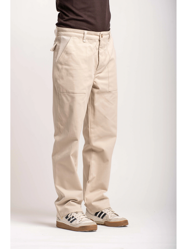 PANTALONI FATIGUE INSERTI VELLUTO - BL.11