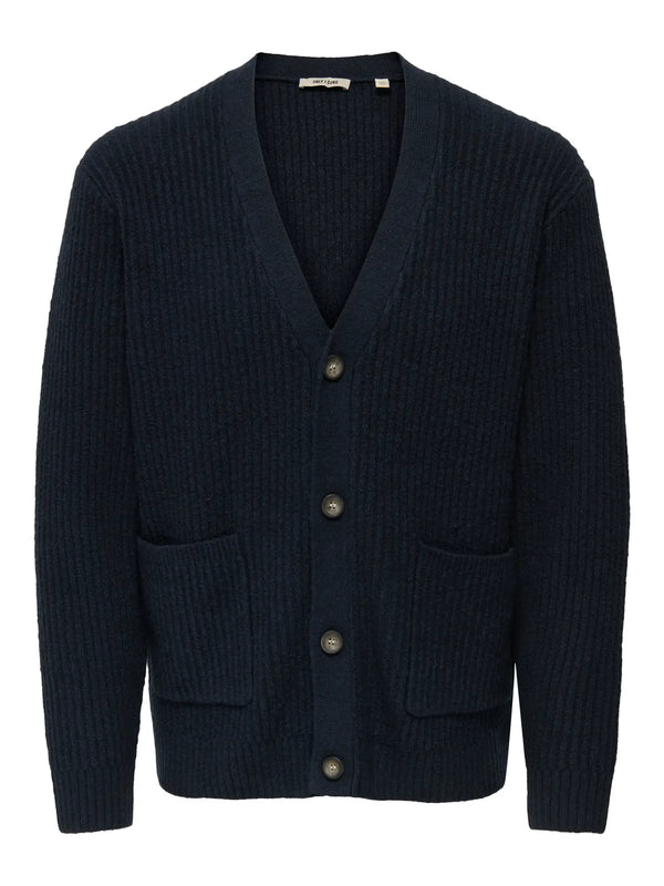CARDIGAN IN COTONE - ONLY&SONS