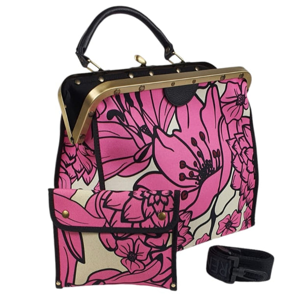 MEDIA DOCTOR BAG FLOWERS - B.FLORENCE
