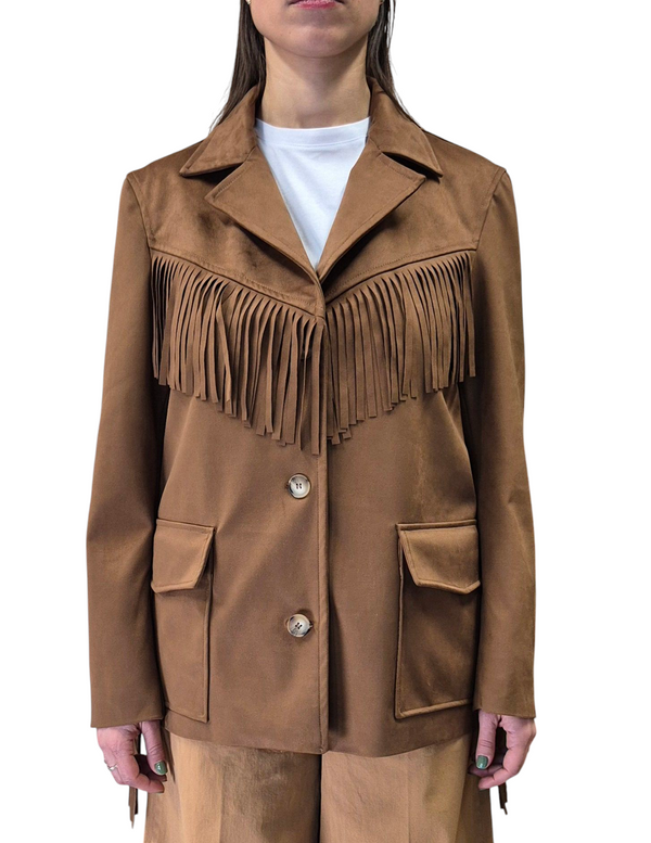 GIACCA IN SUEDE - TENSIONE IN
