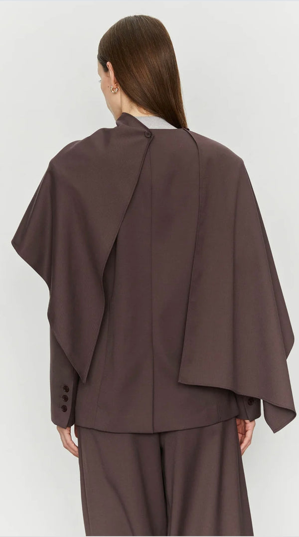 BLAZER CON SCIARPA - ISABELLE BLANCHE