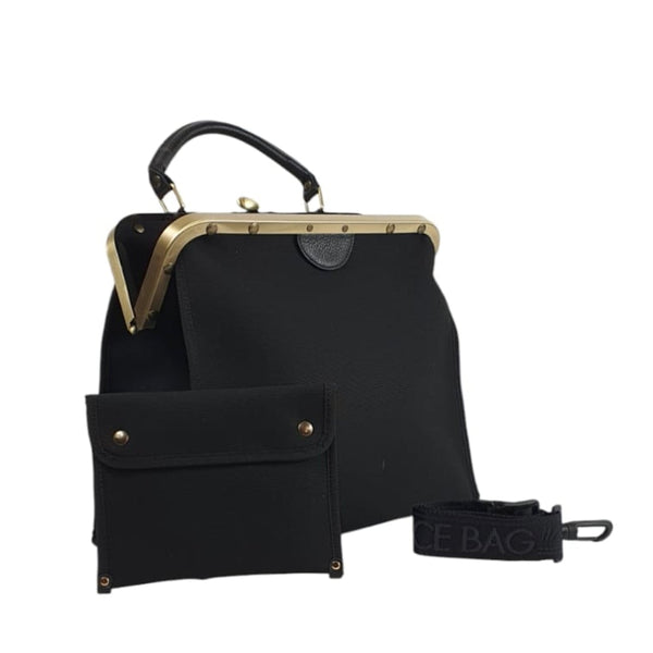 MEDIA DOCTOR BAG NERO - B.FLORENCE