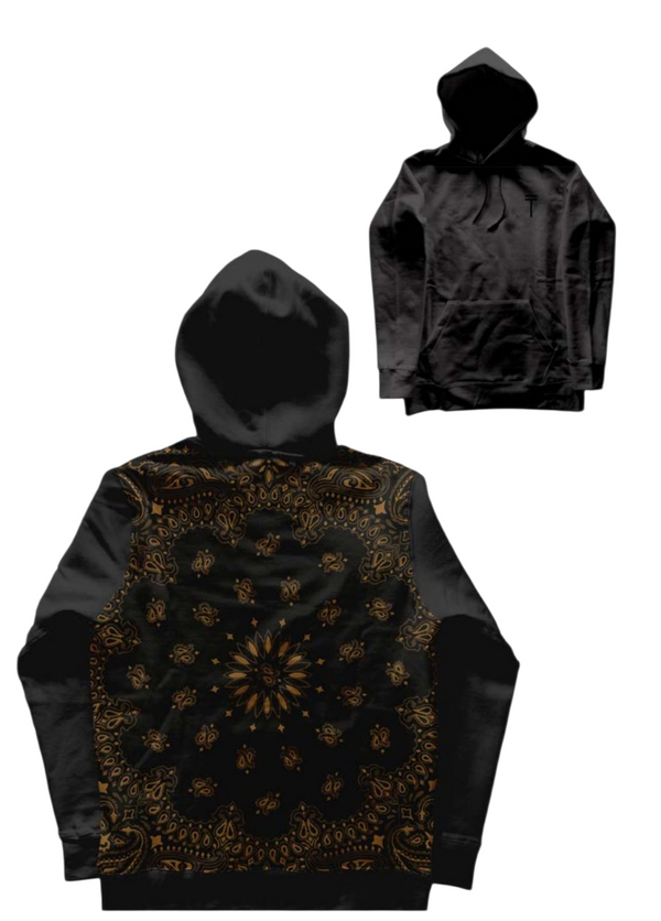 FELPA CON CAPPUCCIO FANTASIA BANDANA - TOOCO