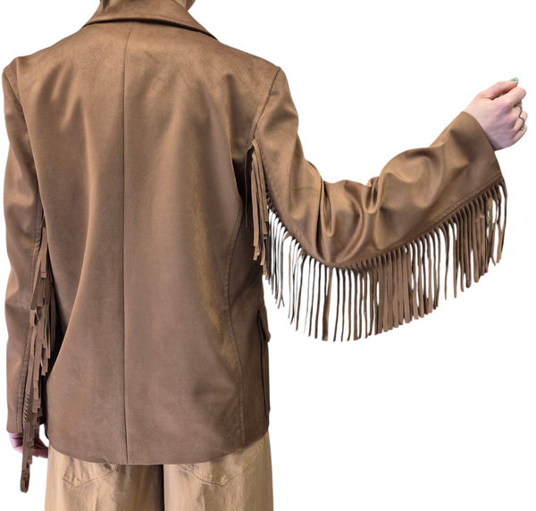 GIACCA IN SUEDE - TENSIONE IN