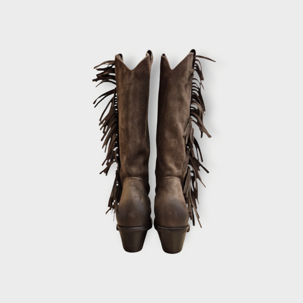 TEXANO IN CAMOSCIO CON FRANGIE- OVYE'