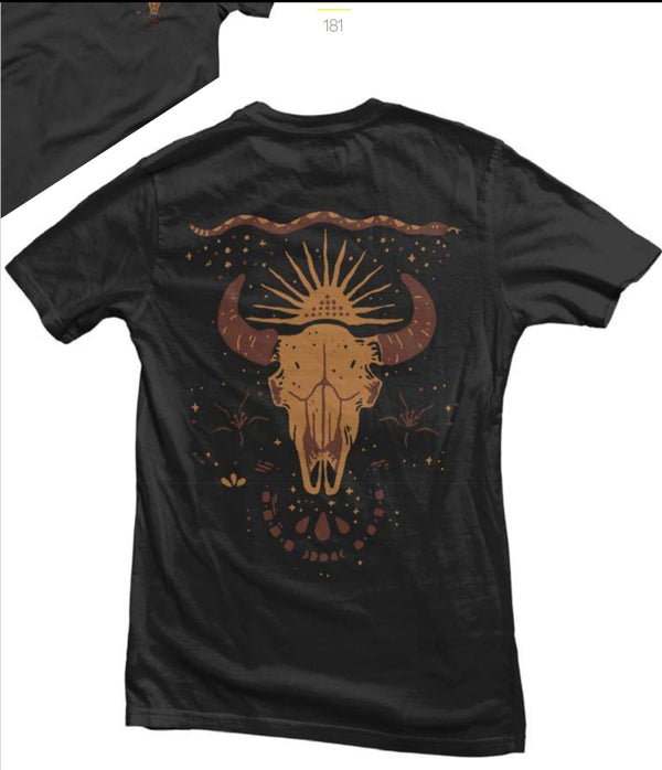 T-SHIRT STAMPA RODEO - TOOCO
