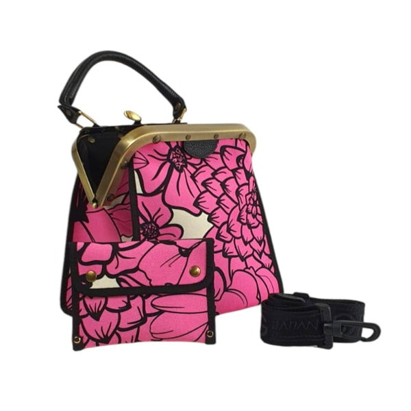 MINI DOCTOR BAG FLOWER - B.FLORENCE