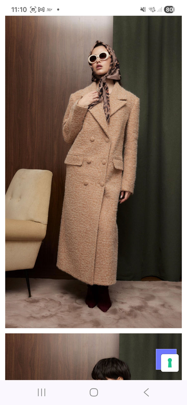 CAPPOTTO LUNGO DOPPIOPETTO - KOSTUMN1