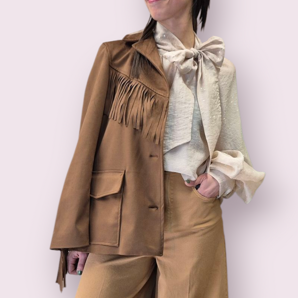 GIACCA IN SUEDE - TENSIONE IN