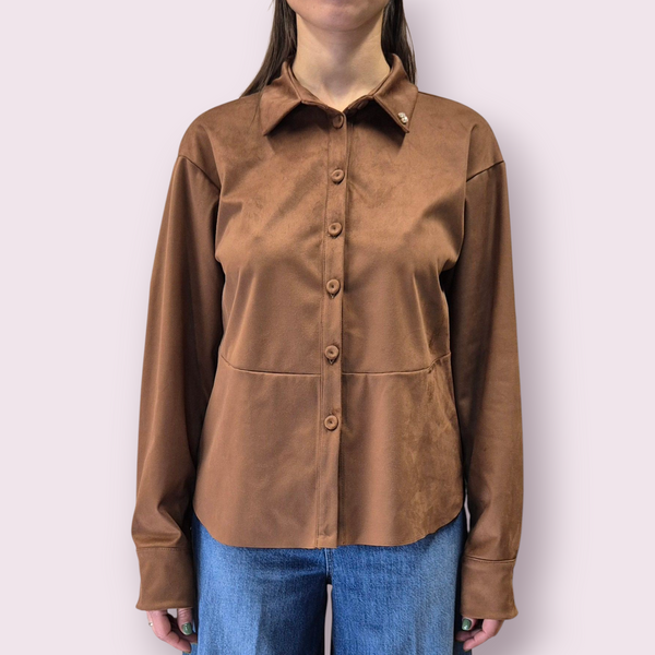 CAMICIA IN SUEDE - TENSIONE IN