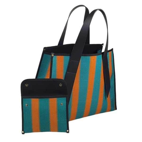 SHOP BAG STRIPES - B.FLORENCE