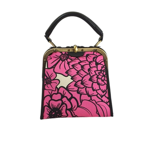 MINI DOCTOR BAG FLOWER - B.FLORENCE