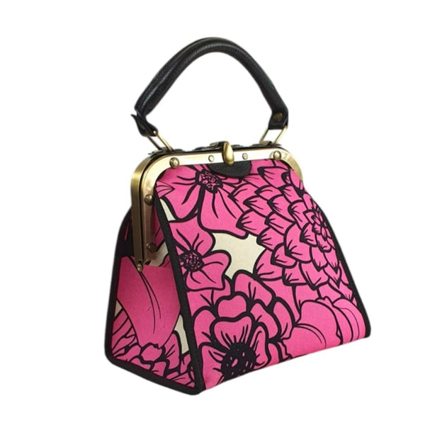 MINI DOCTOR BAG FLOWER - B.FLORENCE