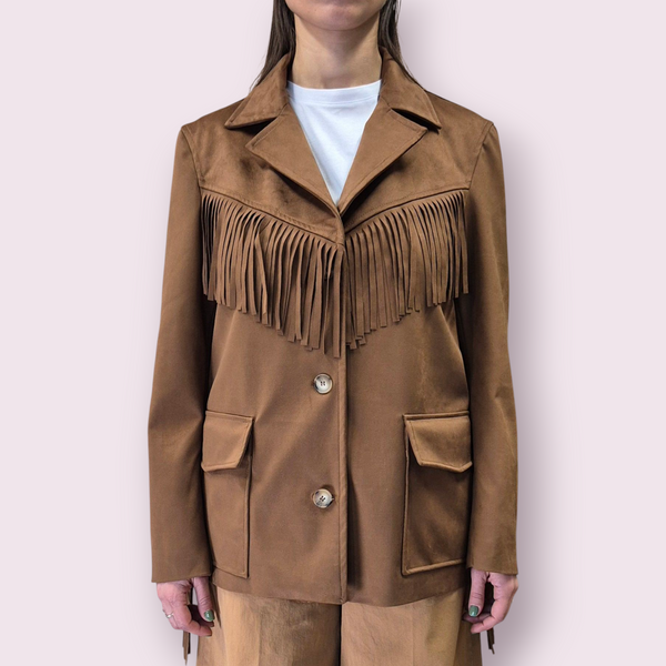 GIACCA IN SUEDE - TENSIONE IN